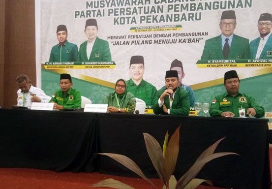 Zulkarnain Kembali Nakhodai DPC PPP Kota Pekanbarui