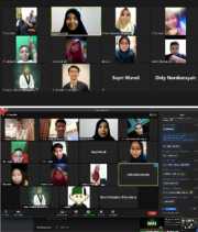 Pandemi Bukan Penghalang, Alumni Advance Training HMI Riau-Kepri Gelar Halal Bihalal Virtual