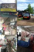 Mobil Truck Food Brimob Polda Jawa Barat. Siapkan 18.000 Makan Siap Saji Untuk Korban Gempa Cianjur