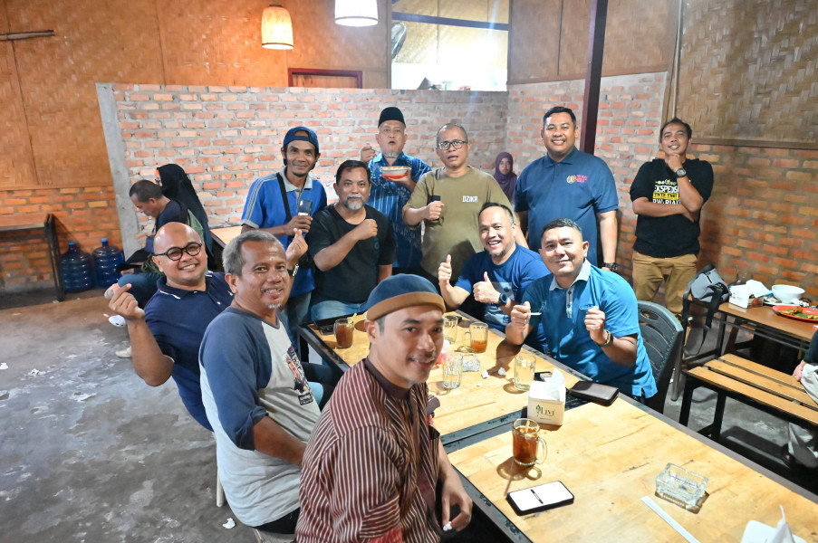 Deklarasi Calon Ketua PWI Riau Masa Bakti 2023-2028, Wartawan Senior Sepakat Dukung Raja Isyam Azwari