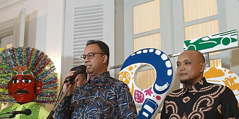 PDIP Sindir Anies yang Undang Tukang Bakso, Aktivis 98: Intelektual Petinggi PDIP Kok Berada di Bawai