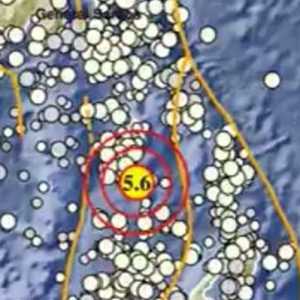 Sulawesi Utara Diguncang Gempa M 5,6i