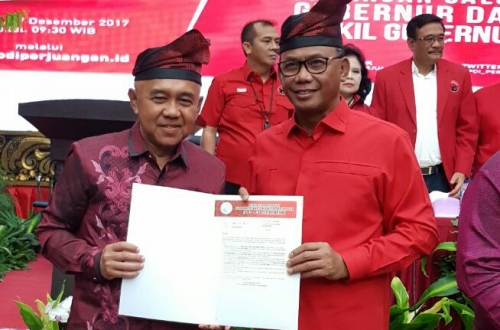 PDI-P Resmi Usung Andi Rachman-Suyatno Pada Pilgubri 2018i