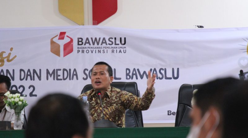 Bawaslu Provinsi Riau Perintahkan Usut Pelanggaran Pemilu Dapi IV Kampar