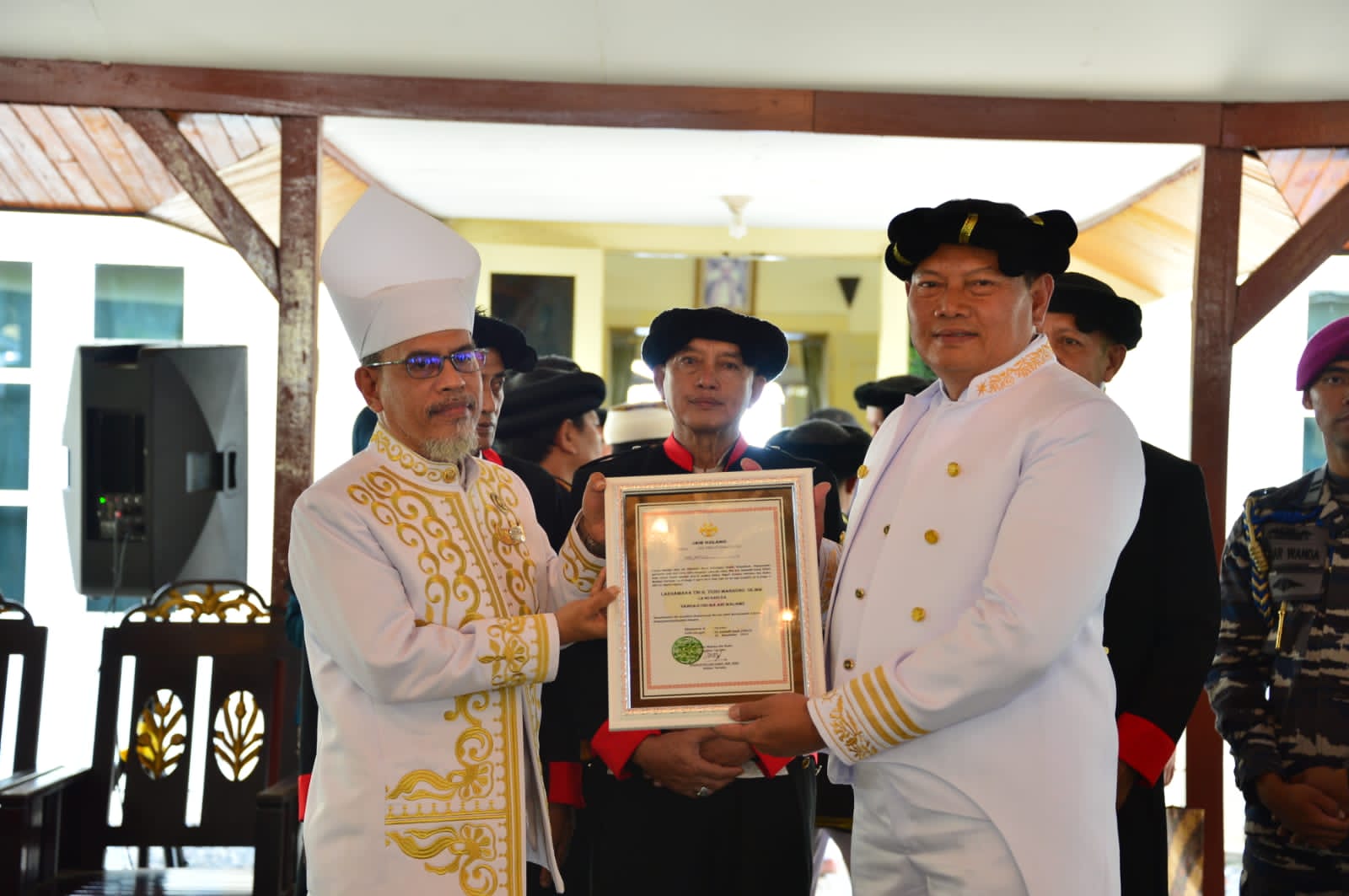 Laksamana Yudo Dianugerahi Gelar Penguasa Laut dari Sultan Ternatei