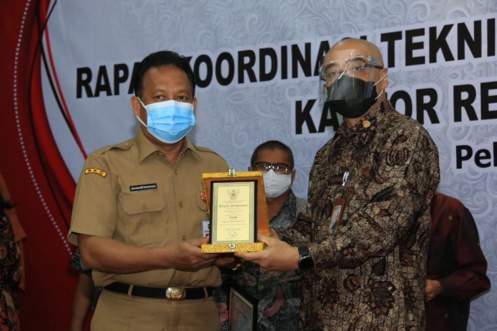 BKD Riau Dapat Penghargaan Dari BKNi