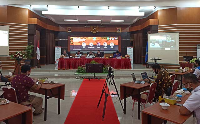 LPMP Riau Taja Bimtek Daring Bagi Pendidiki