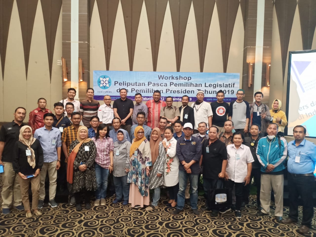 Dewan Pers Gelar Workshop Bersama Wartawan di Pekanbarui