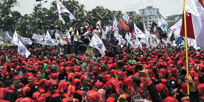 Ada Demo Buruh, Warga Jakarta Diimbau Hindari Kawasan Senayani