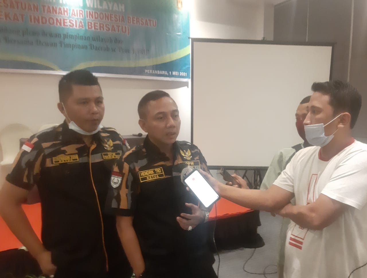 Pleno Pekat IB Provinsi Riau, Sah Hendrik TRD Emban Jabatan Ketua Periodesasi Lanjutan 2020-2024i