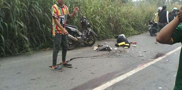 Kecelakaan Maut di Panam, Tewaskan Karyawan Media Cetak di Pekanbarui