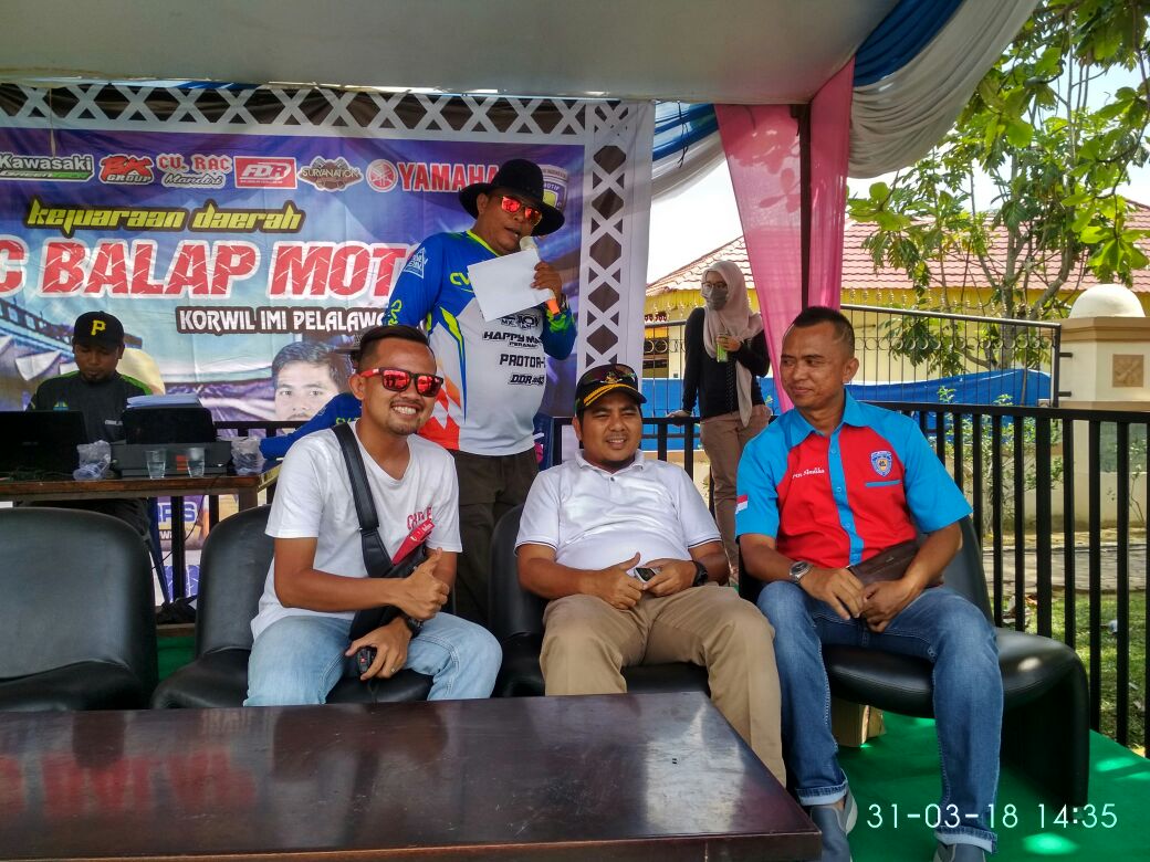 Kejurda RAC Balap Motor Tropy Ketua DPRD Pelalawan Resmi Dibukai