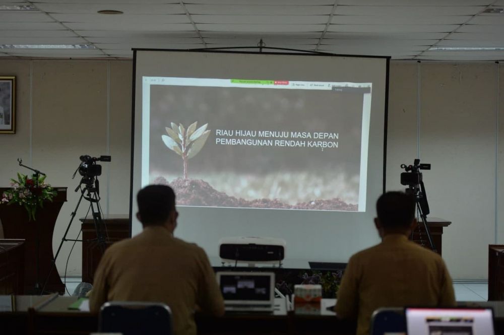 Bappedalitbang Riau Gelar Pertemuan Dengan Lembaga & CSOi