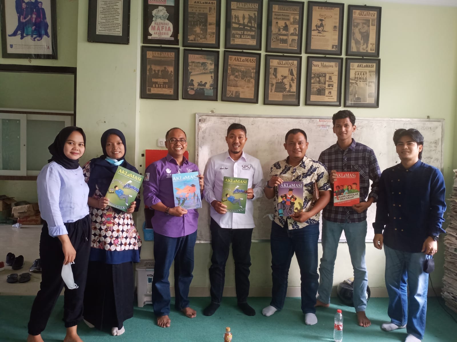 SPS Riau Penuhi Undangan Tim Redaksi Majalah Aklamasi UIRi