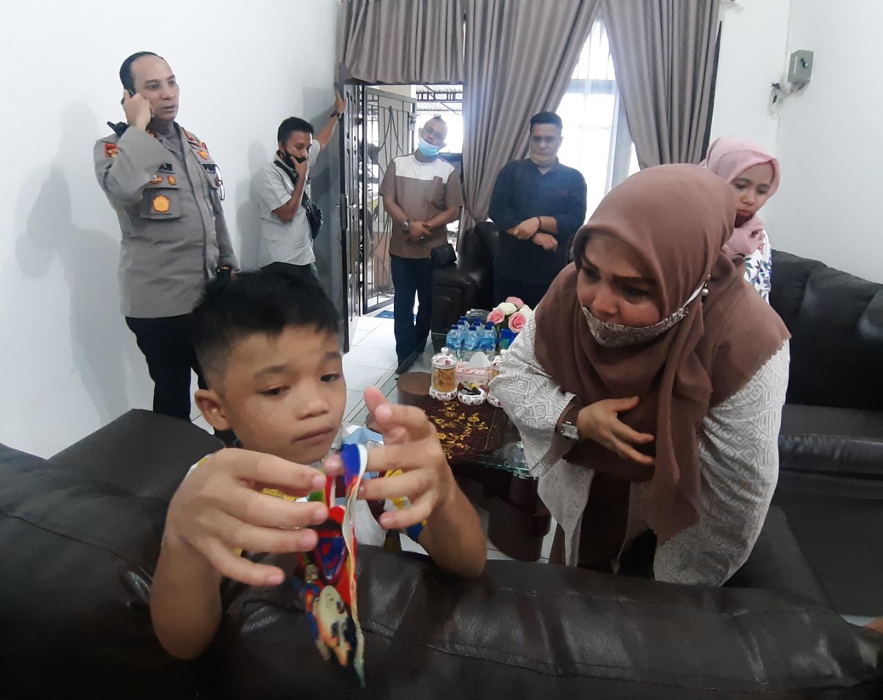 Kunjungi Kapolres, Komnas PA Riau Pantau Langsung Kondisi Korban Kekerasan Anak di Pelalawani