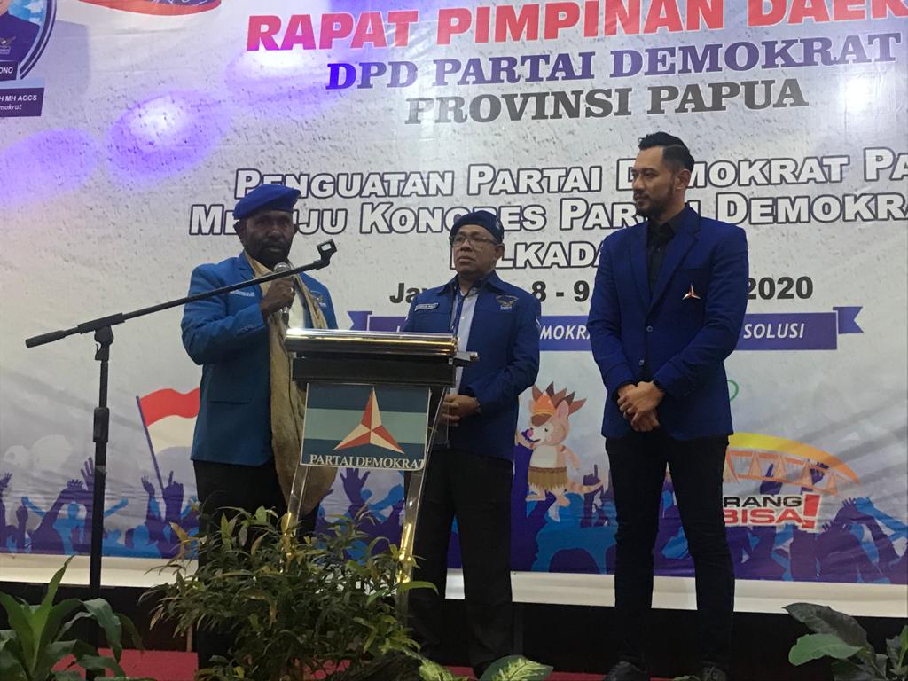 29 DPC Papua dukung AHY jadi Ketum DPP Partai Demokrati
