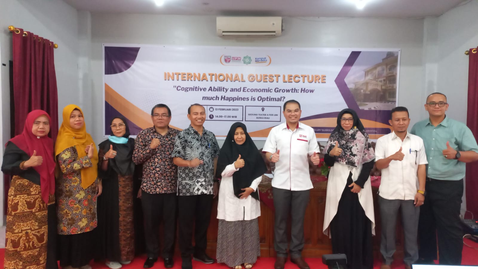Internasional Guest Lecture : FEIS Hadirkan Dosen dari Universitas Putra Malaysia ( UPM )i