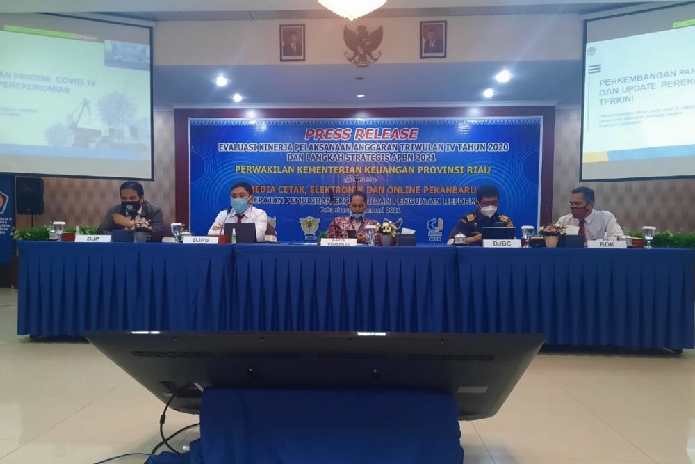 Realisasi Penerimaan Pajak Kanwil DJP Riau Rp14,16 Triliuni