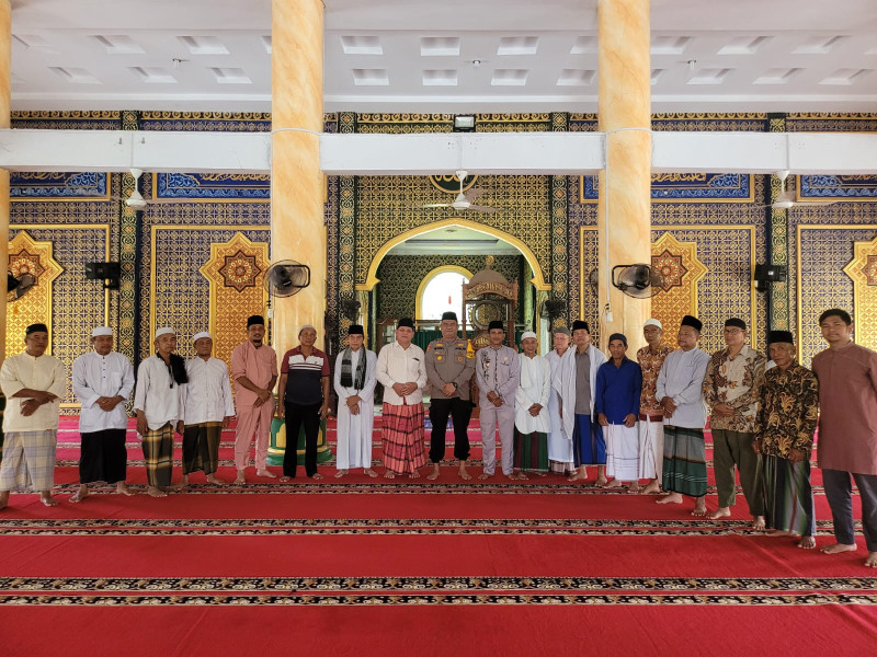 Cooling System Polsek Rimba Melintang, Ajak  Jama'ah Masjid Al-Munawarah Sukseskan Tahapan Kampanyei
