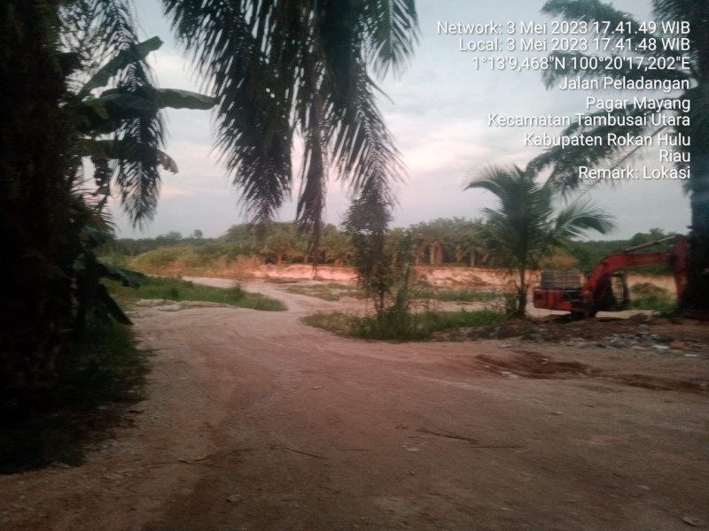Diduga Ada Setoran, Tambang Pasir Ilegal di Desa Payung Sekaki dan Pagar Mayang, Bakal Dipolisikani