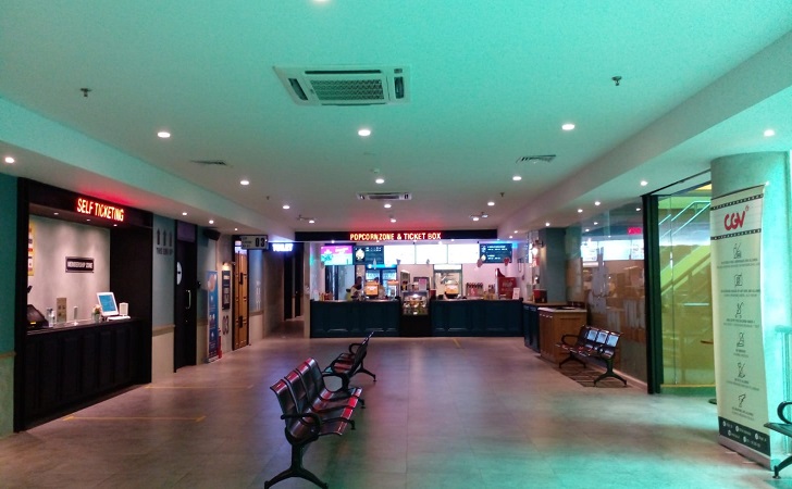 Bioskop di Kota Pekanbaru Sudah Boleh Duduk Berduai