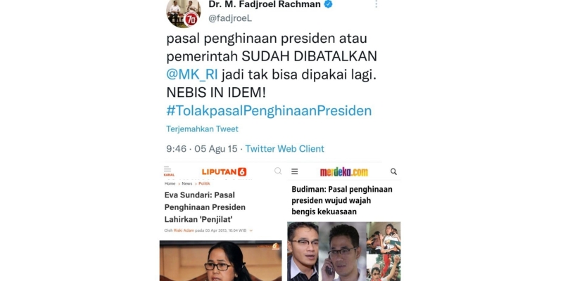 Jejak Digital Inkonsistensi PDIP Sikapi RKUHP Era SBY dan Jokowii