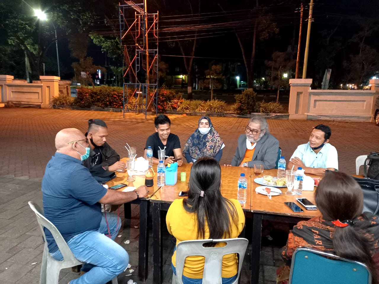 Janpri Faisal dan sejumlah aktivis dampingi kunjungan Ketua Komnas PA di Pekanbarui