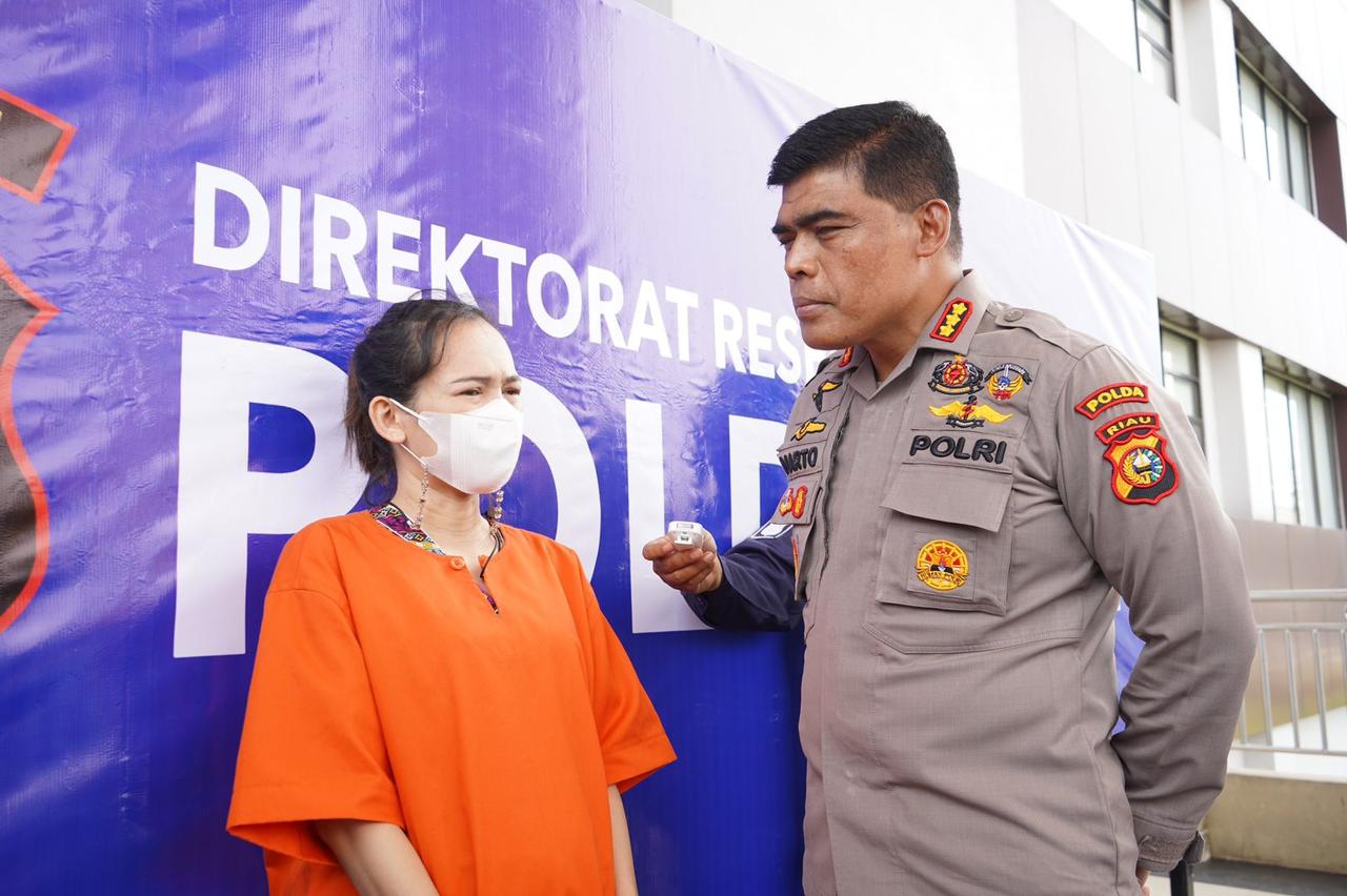 Polda Riau Ungkap Tindak Pidana Perbankan Kerugian 6,7 Milyar, Mantan Relationship Manager Bank Dibekuk.i