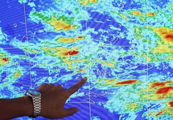 BMKG:Sebagian Riau Akan Diguyur Hujan Hari Inii